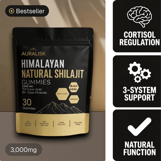 Auralisk Natural Shilajit Gummies